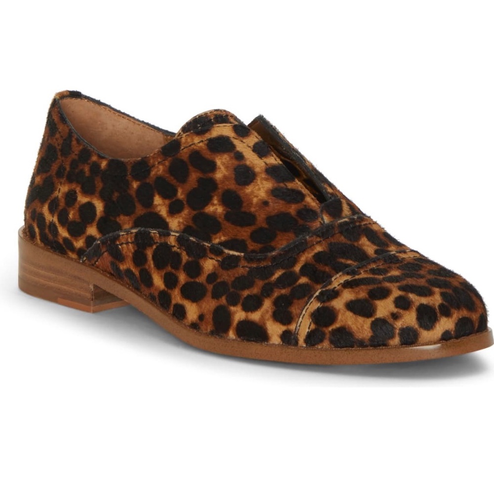 NWT - 1. STATE - Fredie2 Haircalf Oxford - Leopard